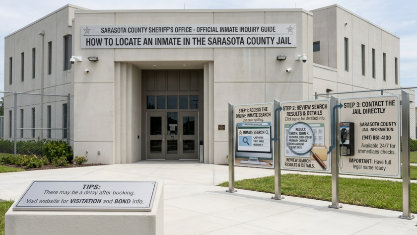 How to Find an Inmate in Sarasota County Jail